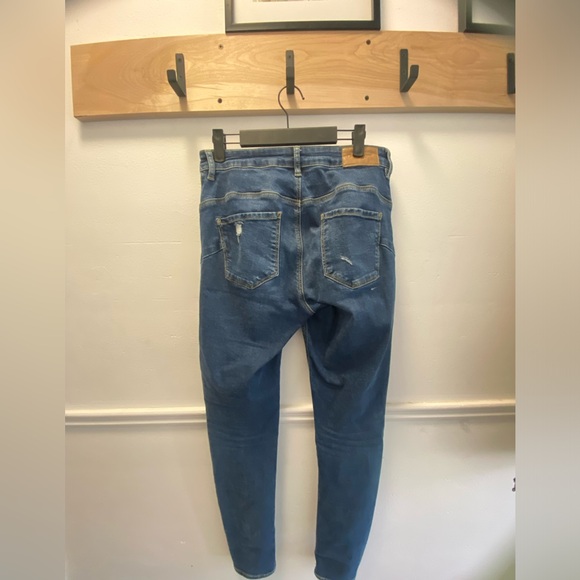 DESIGUAL embroidered skinny jeans size 38 - Picture 9 of 10